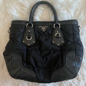 Prada tote bag vintage